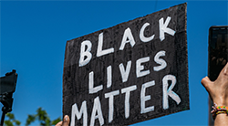 image of Black Lives Matter sign