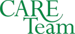 Care Team word mark in green letters