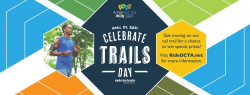 April 24, 2021 - Celebrate Trails Day. Rails-to-Trails Conservancy. Get moving on our rail trail for a chance to win special prizes! Visit RideDCTA.net for more information