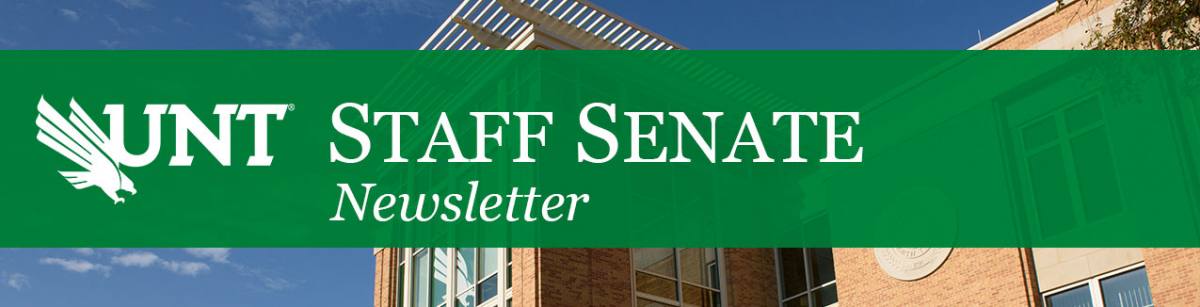 Staff Senate Newsletter Masthead