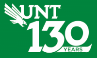 UNT 130 Year Mark